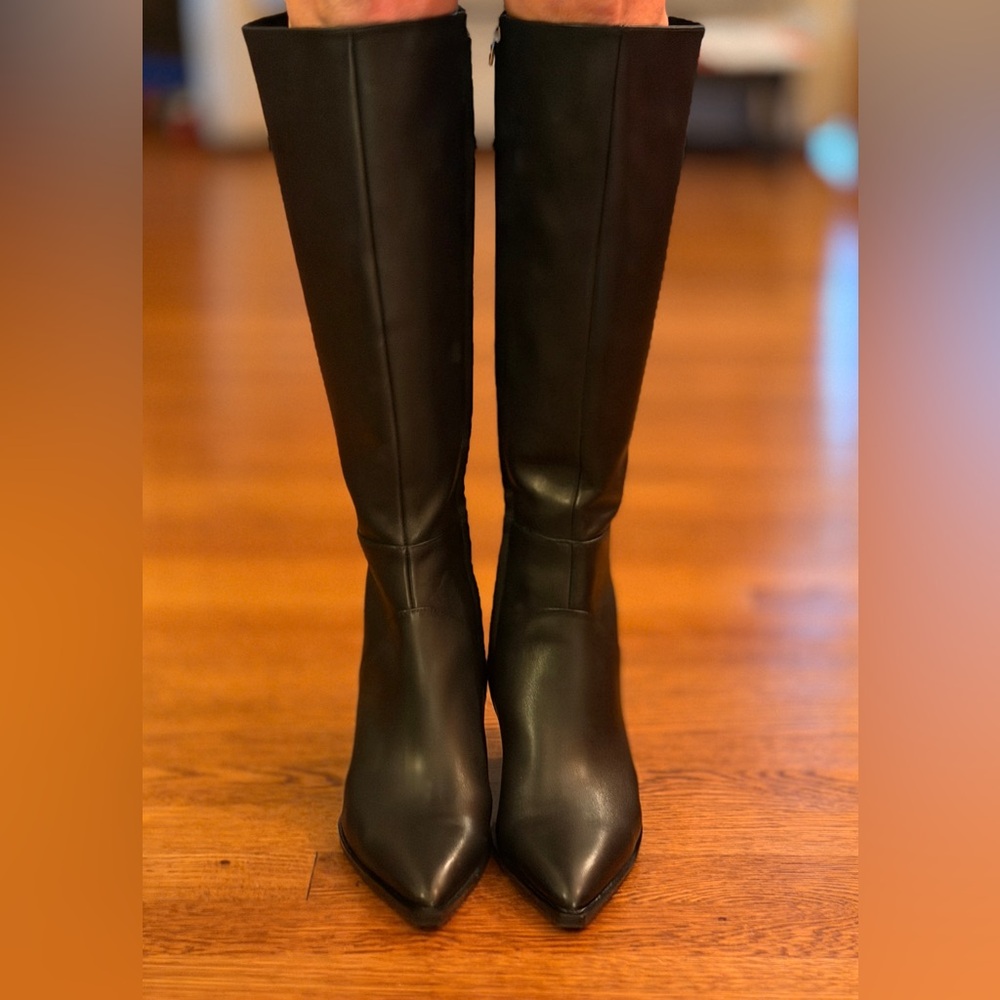 Dolce Vita Ashton Black Knee High Boots-Brand New